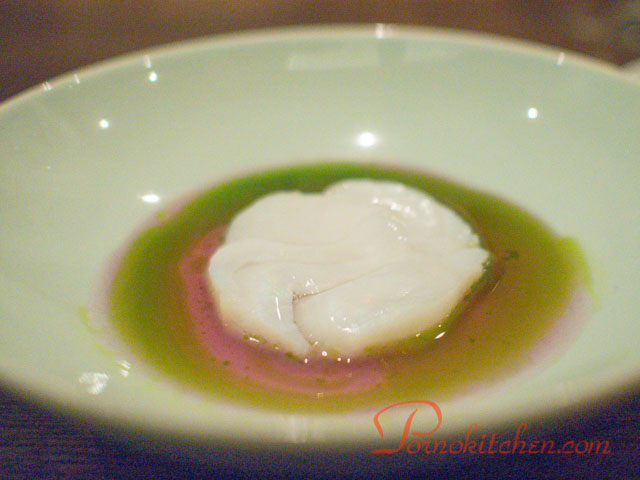 Steamed Cod in Mustard Bath